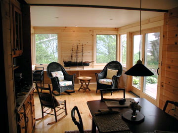 Sunroom in Maine Cottage